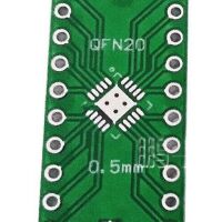 SMD naar DIP adapter 20 pins QFP rechthoek